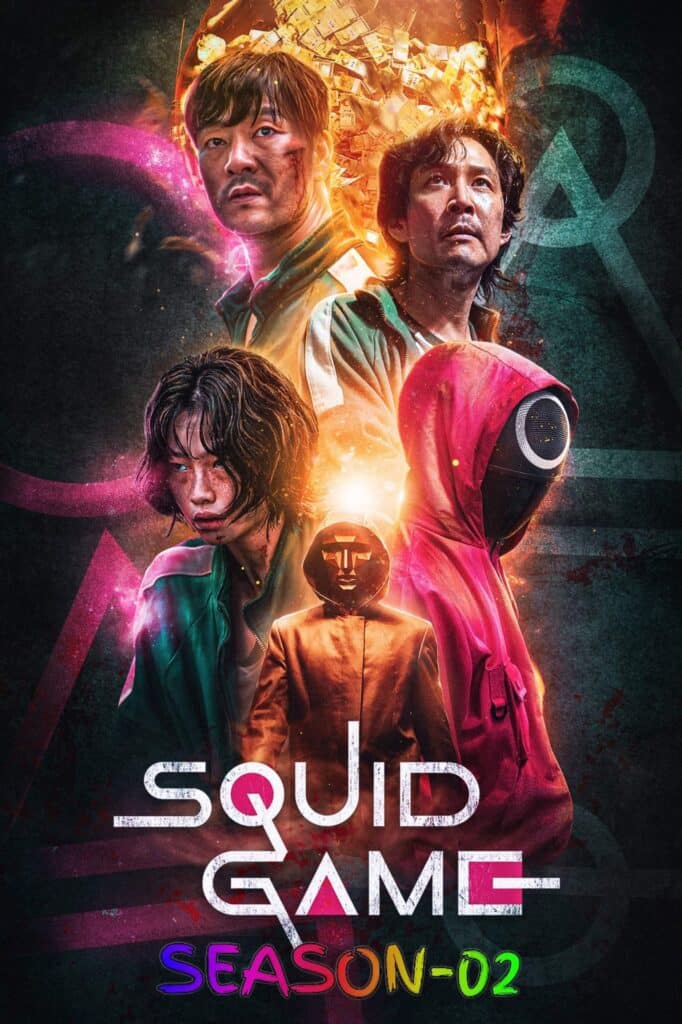 Free Squid Game S02 (2024) (Hindi + English) Dual Audio Completed Web Series HEVC ESub