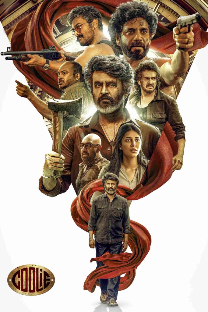 Free Coolie (2025) (Hindi + Tamil) Dual Audio UnCut South Movie HD ESub